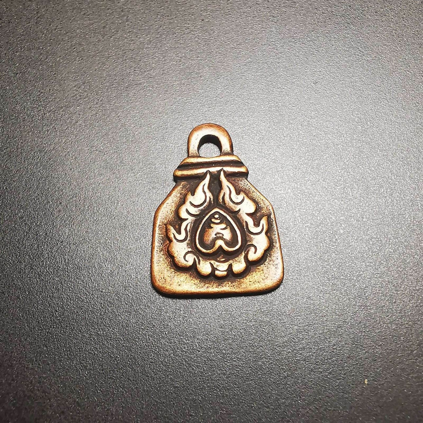 Mala Counter, Fire Flame Pendant, Prayer Beads Accessories - Gandhanra-ART