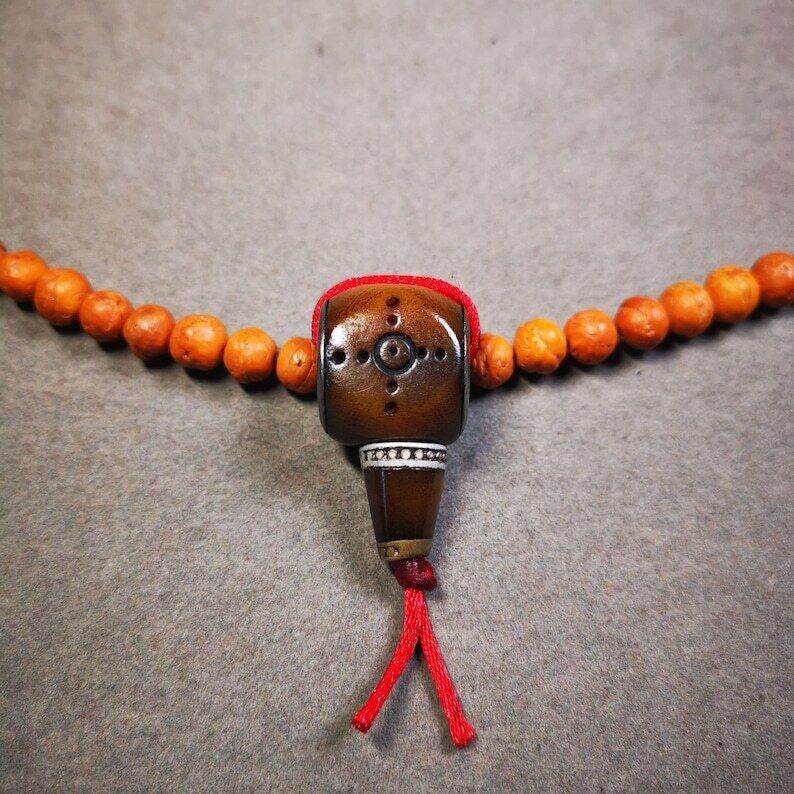 Guru Bead, T-drilled 3-Hole Bead - Gandhanra-ART