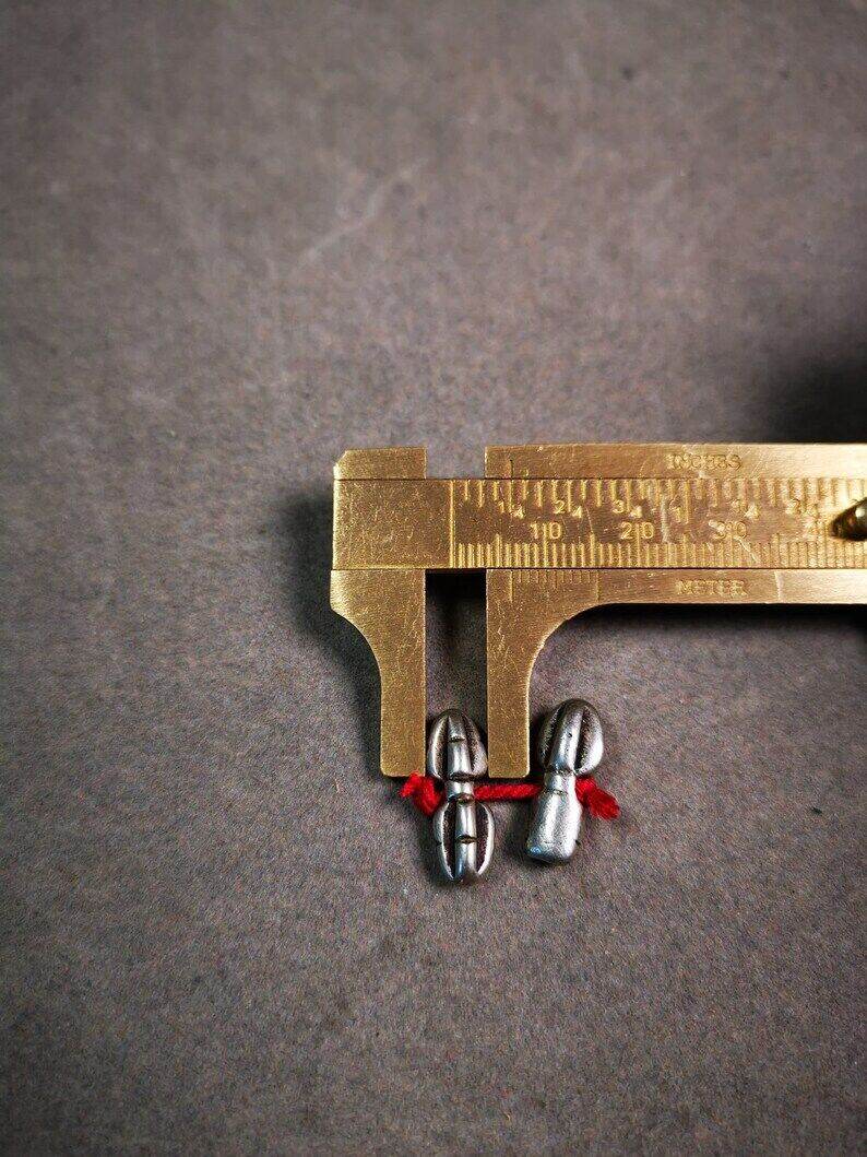 Amulet Pendant,Mini Vajra and Dorje Bell, Mala Accessories - Gandhanra-ART