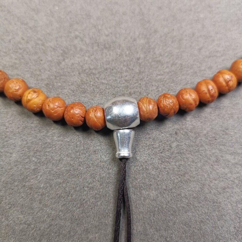 Guru Bead, T-drilled 3-Hole Bead for Prayer Bead