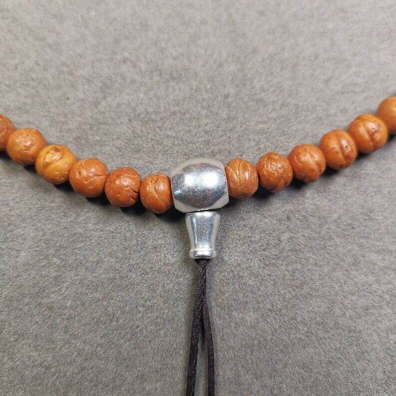 Guru Bead, T-drilled 3-Hole Bead for Prayer Bead - Gandhanra-ART