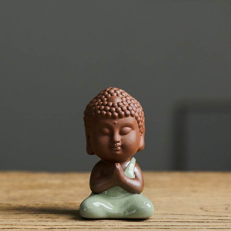 Purple Sand Shakyamuni Buddha Statues - Gandhanra-ART