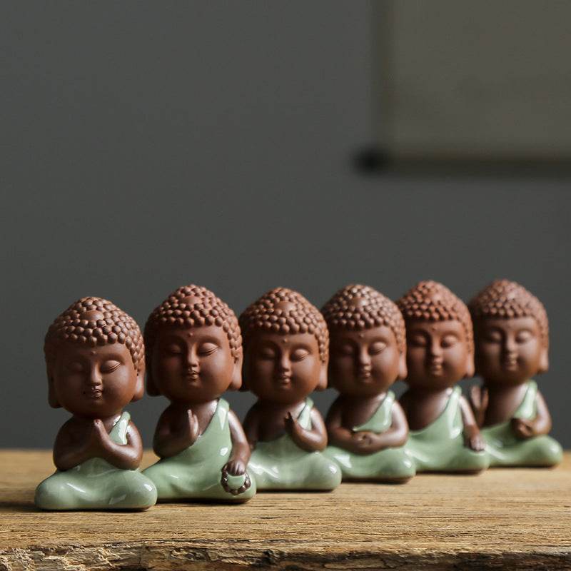 Purple Sand Shakyamuni Buddha Statues - Gandhanra-ART