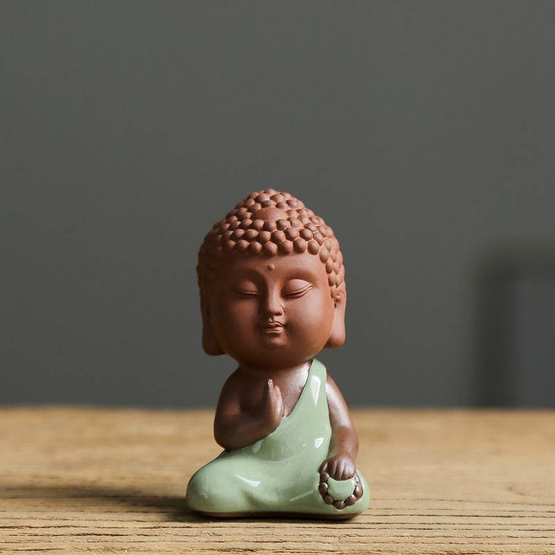 Purple Sand Shakyamuni Buddha Statues - Gandhanra-ART