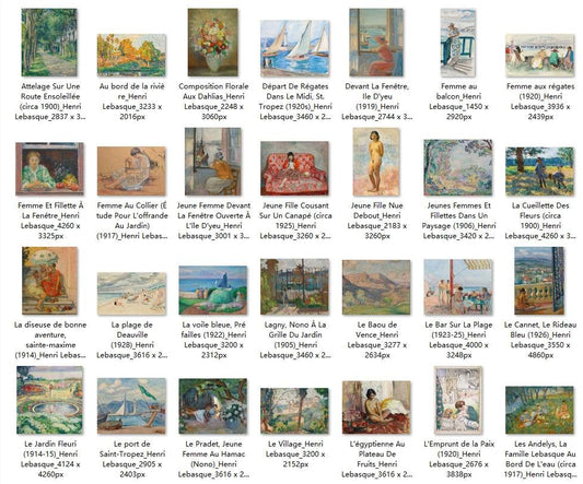 51 Painting Images by Henri Lebasque (French, 1865–1937) - Gandhanra-ART