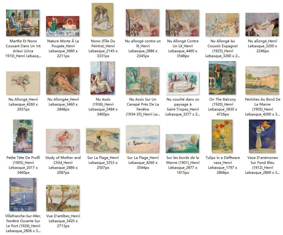 51 Painting Images by Henri Lebasque (French, 1865–1937) - Gandhanra-ART