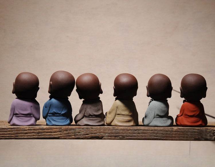 Purple Sand Meditation Buddha Statues - Gandhanra-ART