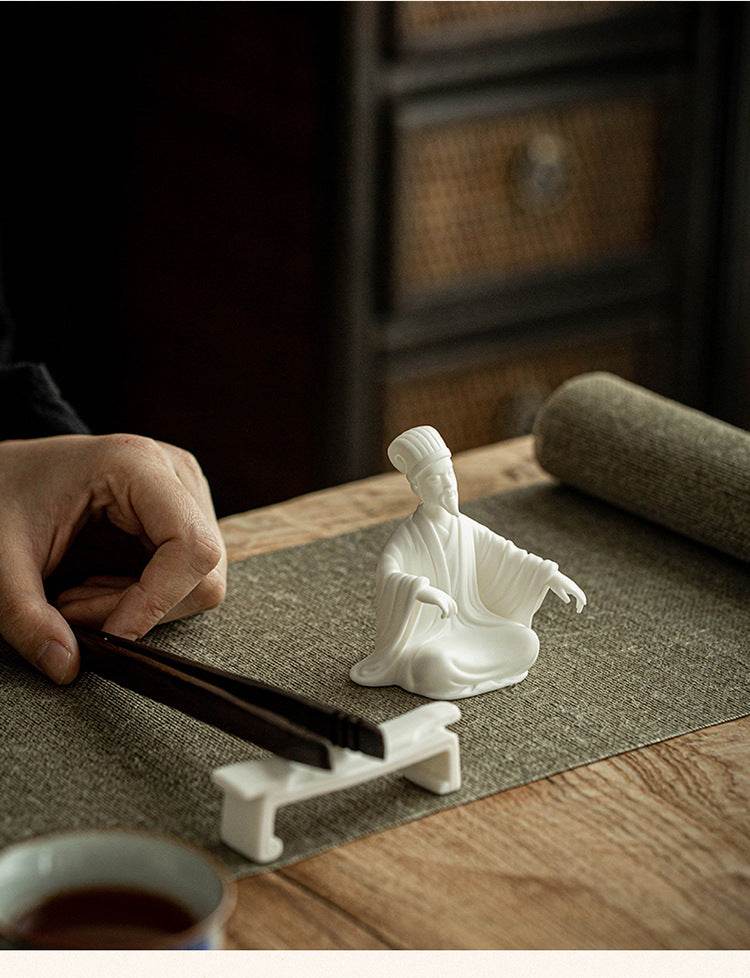 White Porcelain Buddha Statues - Gandhanra-ART