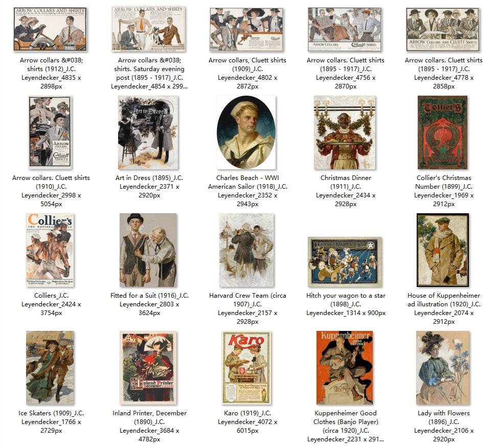 57 Painting Images by J.C. Leyendecker (American, 1874 - 1951) - Gandhanra-ART