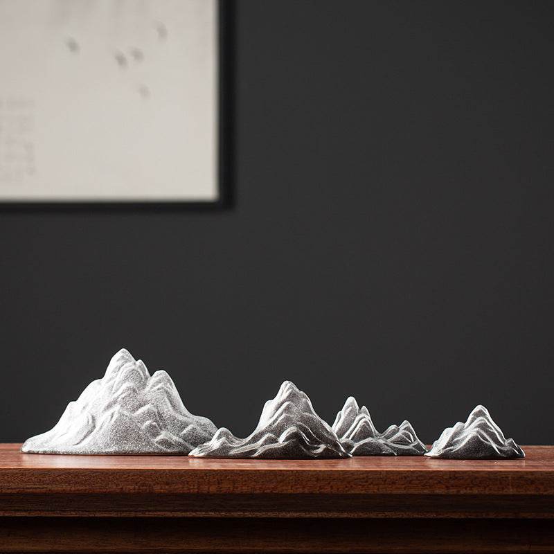 Ceramic Hill Decoration with Zen Aesthetic - Gandhanra-ART