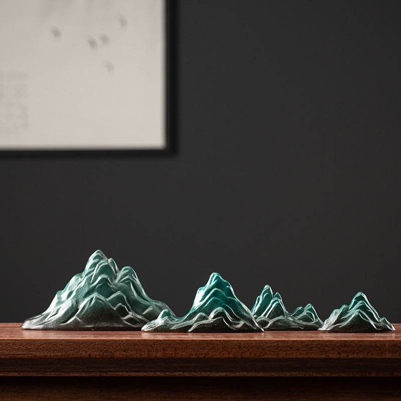 Ceramic Hill Decoration with Zen Aesthetic - Gandhanra-ART