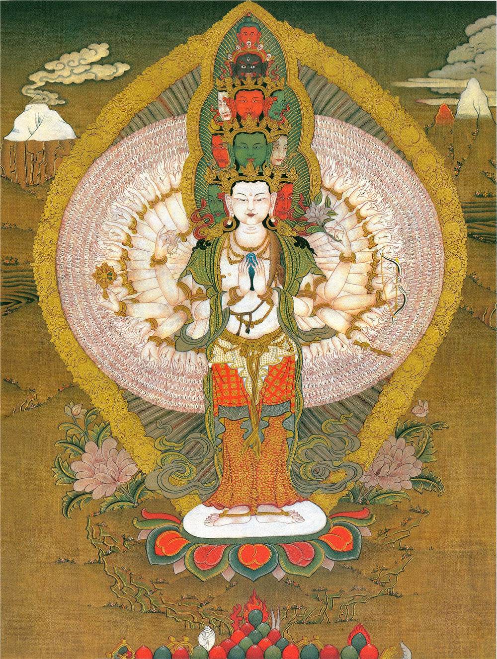 The Thousand-hand Avalokiteshvara - Gandhanra-ART