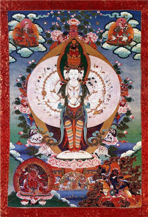 1000 Arms Avalokiteshvara Image - Gandhanra-ART