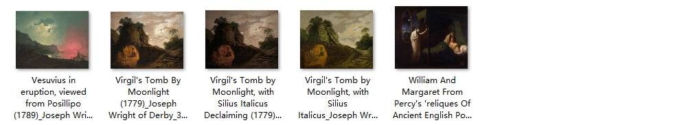 96 Painting Images by Joseph Wright of Derby (English, 1734-1797) - Gandhanra-ART
