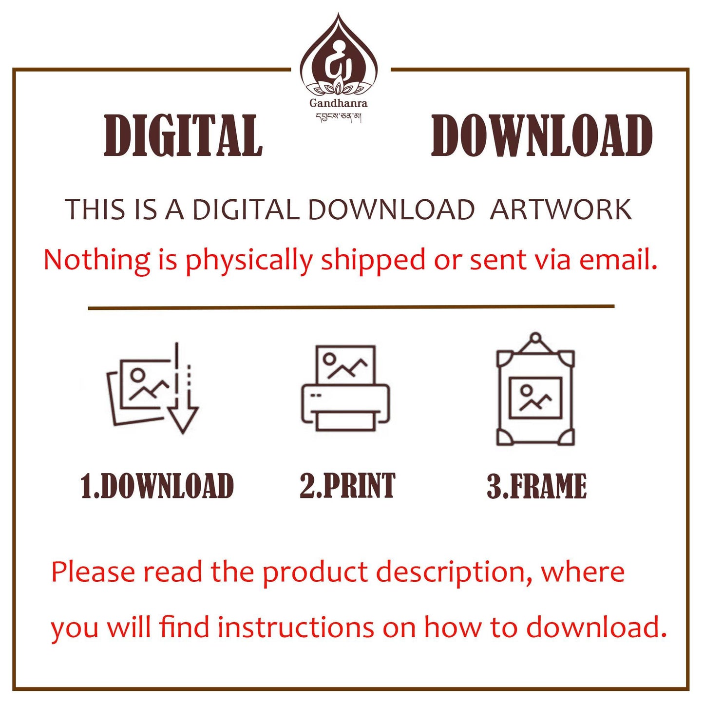 Je Tsongkhapa Image - Gandhanra-ART