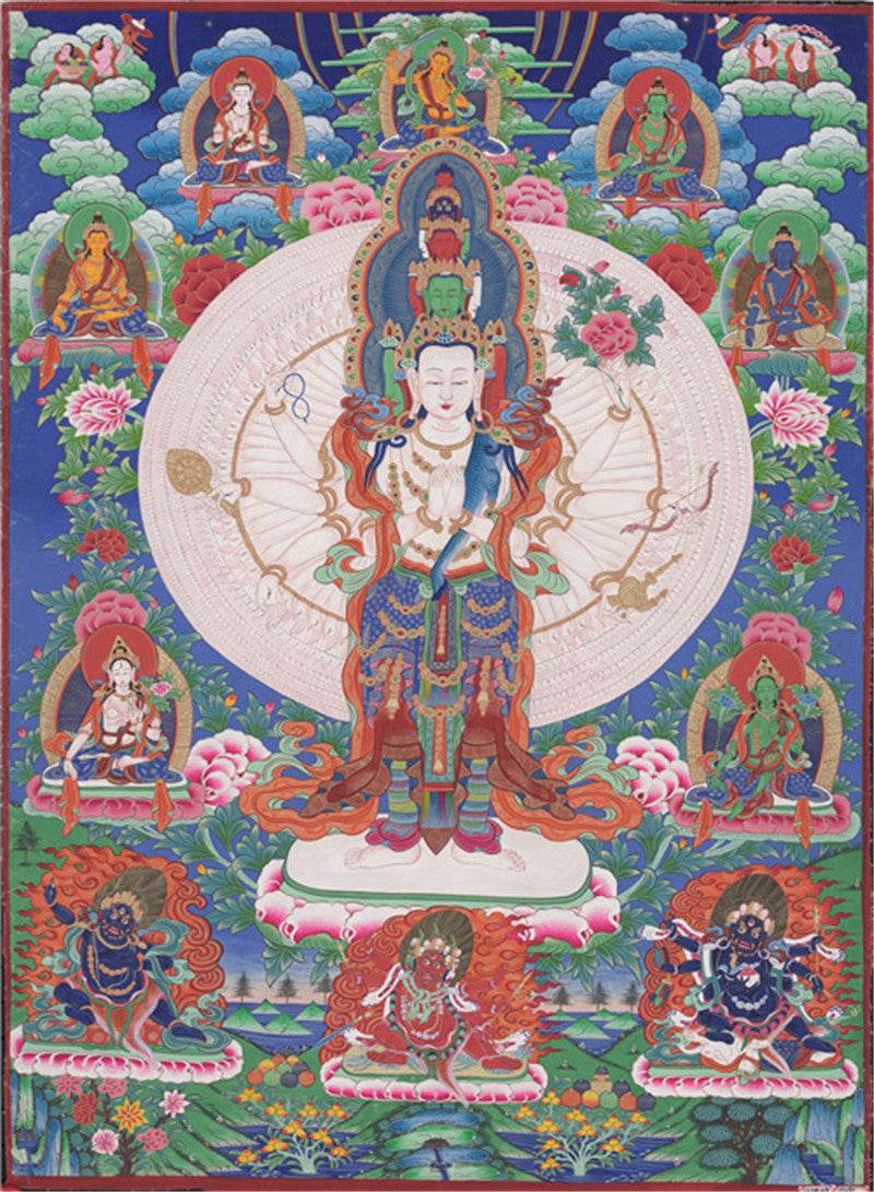 1000 Arms Avalokiteshvara Image - Gandhanra-ART
