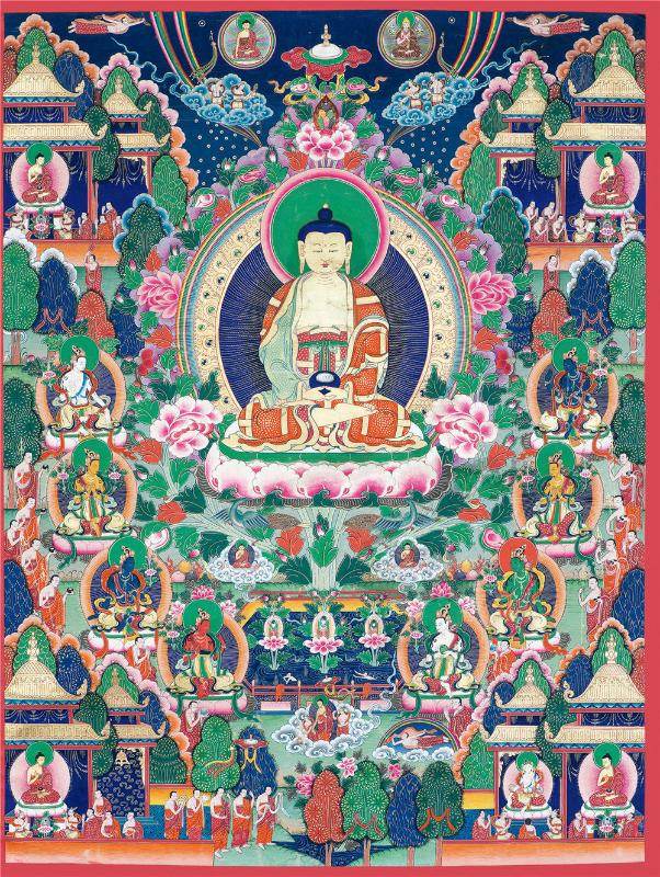Western Pure Land of Ultimate Bliss - Gandhanra-ART