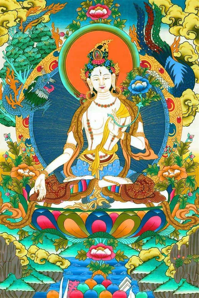 White Tara - Gandhanra-ART