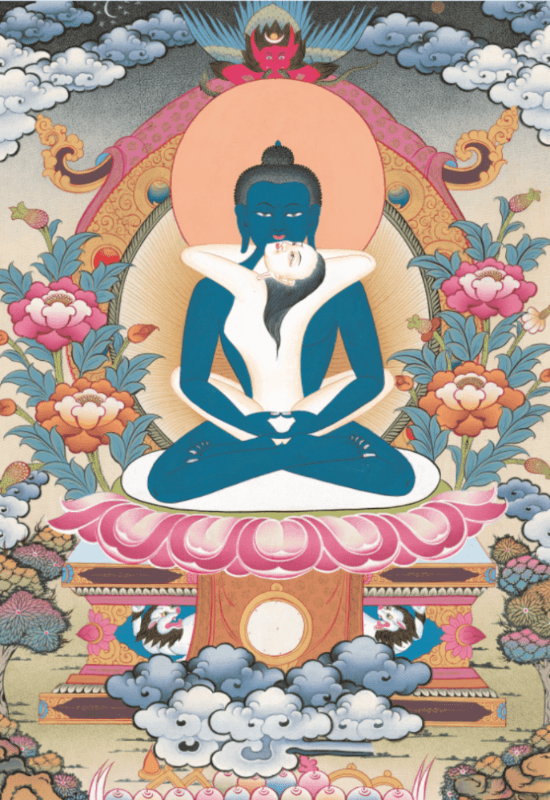 Samantabhadra in Yab Yum - Gandhanra-ART