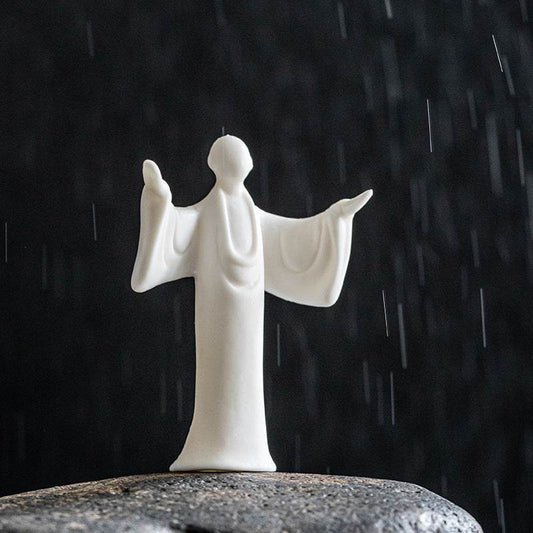 Ceramics Meditation Buddha Statues - Gandhanra-ART