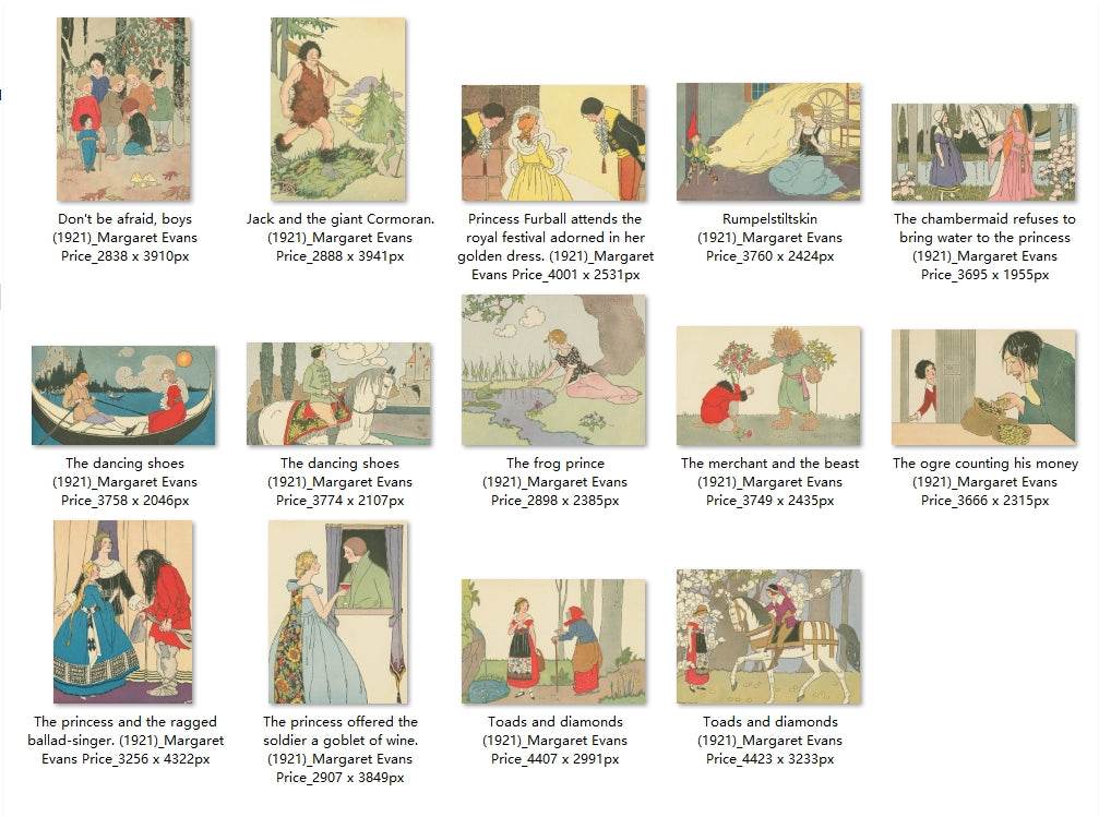 14 Painting Images by Margaret Evans Price (American, 1888 – 1973) - Gandhanra-ART