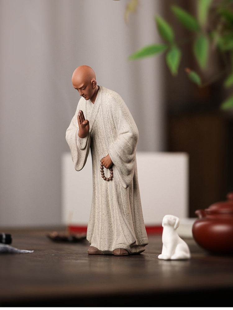 Purple Sand Meditation Buddha Statues - Gandhanra-ART