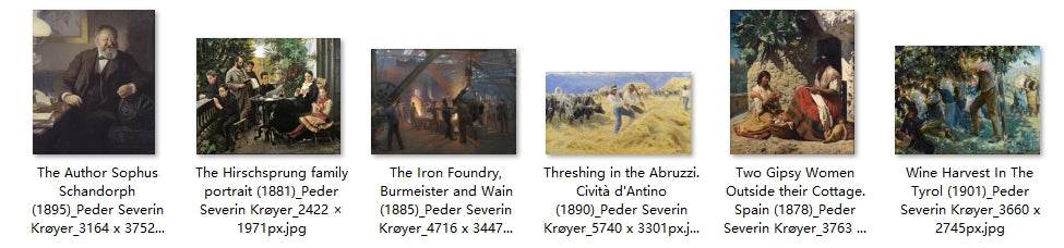 54 Painting Images by Peder Severin Krøyer (Danish, 1851 – 1909) - Gandhanra-ART