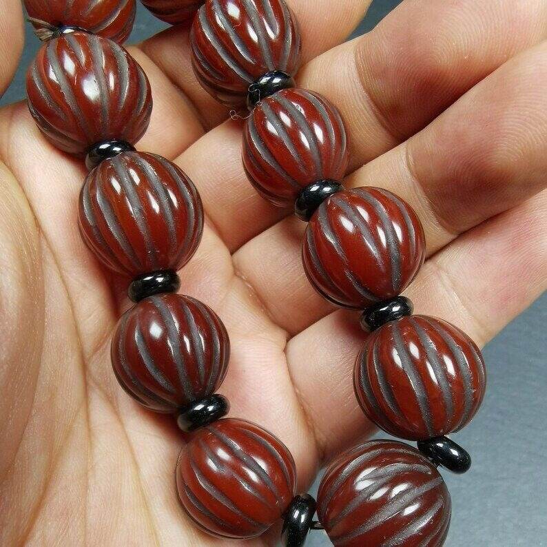 Agate Wrist Mala, Prayer Beads Bracelet - Gandhanra-ART