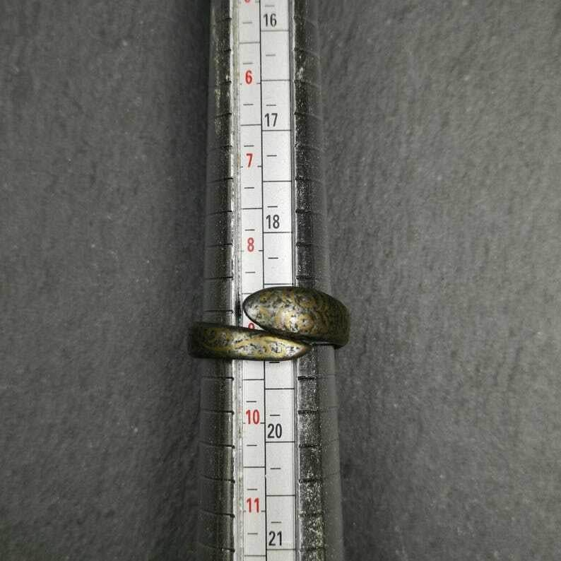 Snake Ring | Adjustable US Size 9 - Gandhanra-ART