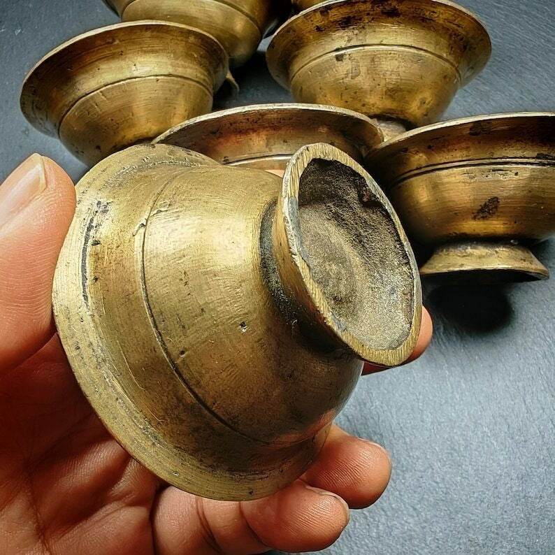 Buddhist Butter lamp / Water Offering Bowls,Yonchap Bowls - Gandhanra-ART