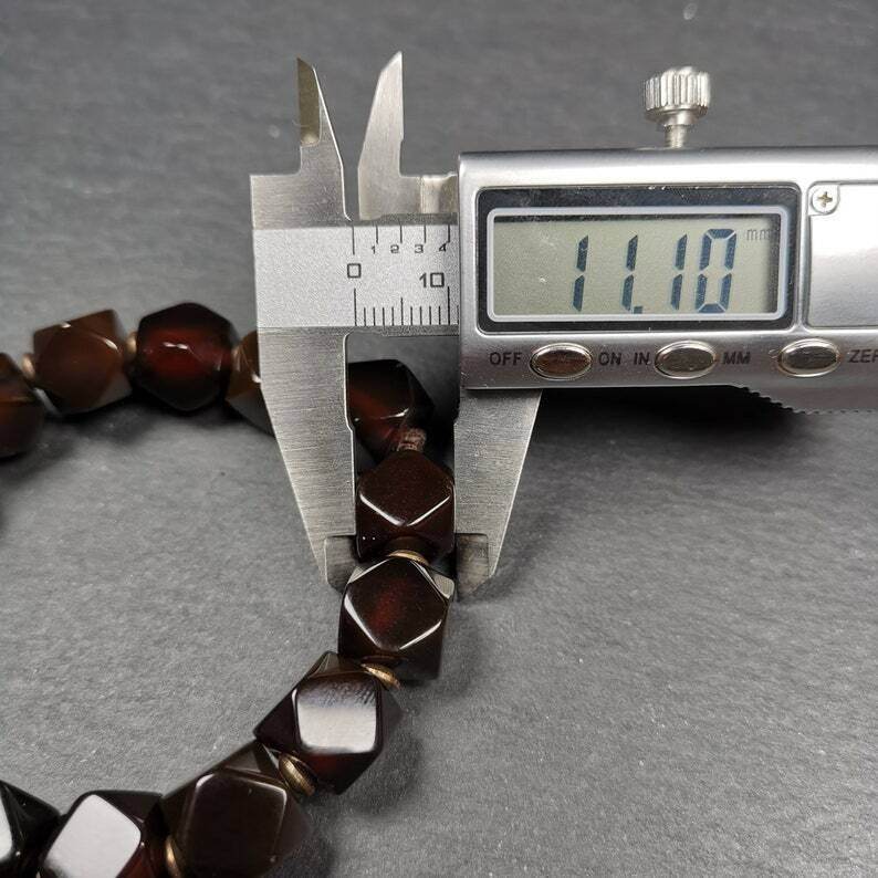 Wrist Mala, Chung Dzi Beads Bracelet - Gandhanra-ART