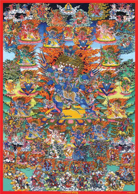 Vajrakilaya - Dorje Phurba - Gandhanra-ART