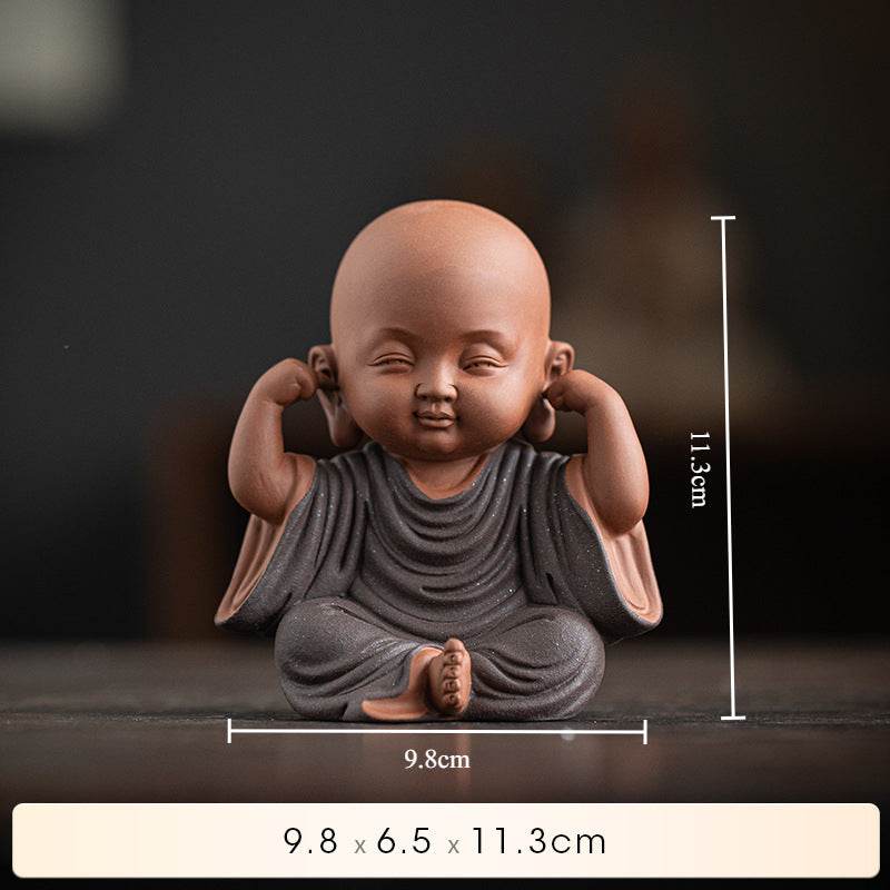 Purple Sand Meditation Buddha Statues - Gandhanra-ART