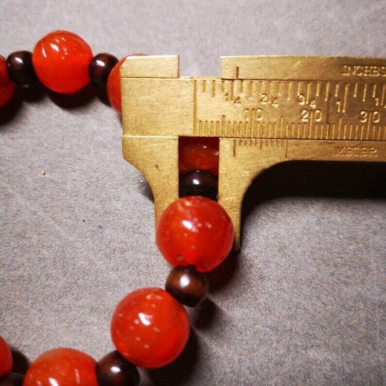 Nanhong Red Agate Bracelet,Amulet Mala Bracelet - Gandhanra-ART
