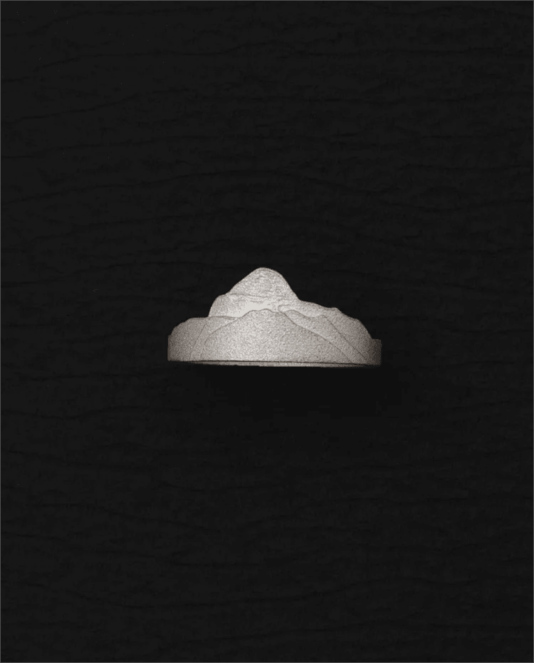 Silver Ring Mount Kailash Ring - Gandhanra-ART
