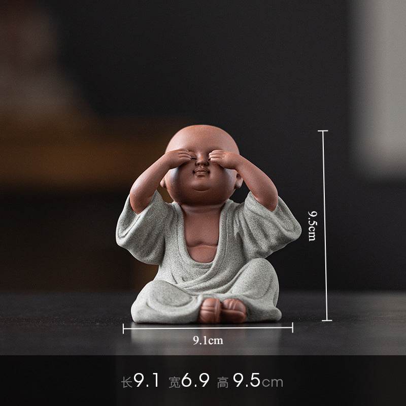 Purple Sand Meditation Buddha Statues - Gandhanra-ART