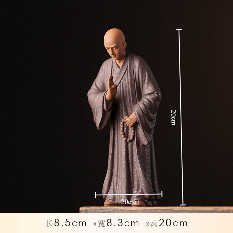 Purple Sand Meditation Buddha Statues - Gandhanra-ART