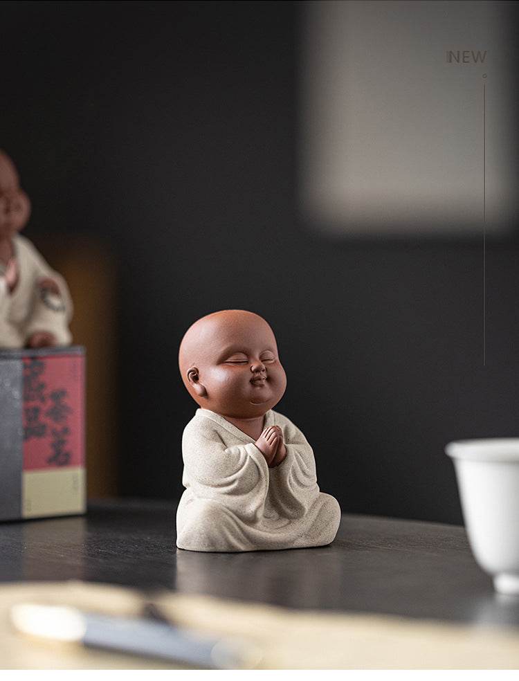 Purple Sand Meditation Buddha Statues - Gandhanra-ART