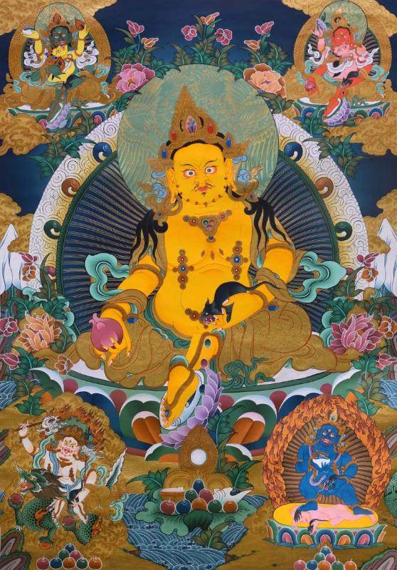 The Five Jambhalas - Gandhanra-ART