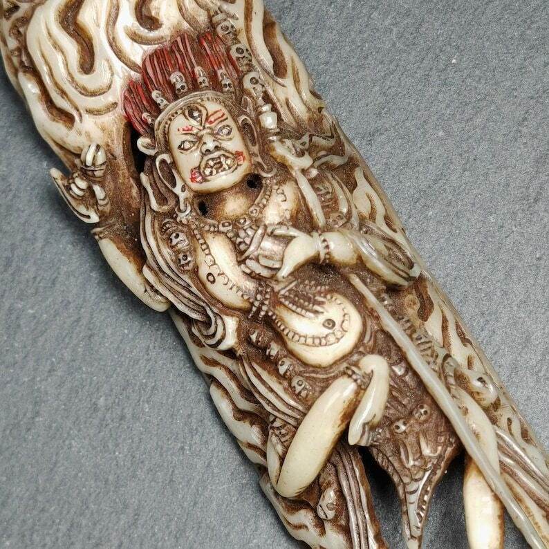 Troma Nagmo Kapala Amulet Badge - Gandhanra-ART