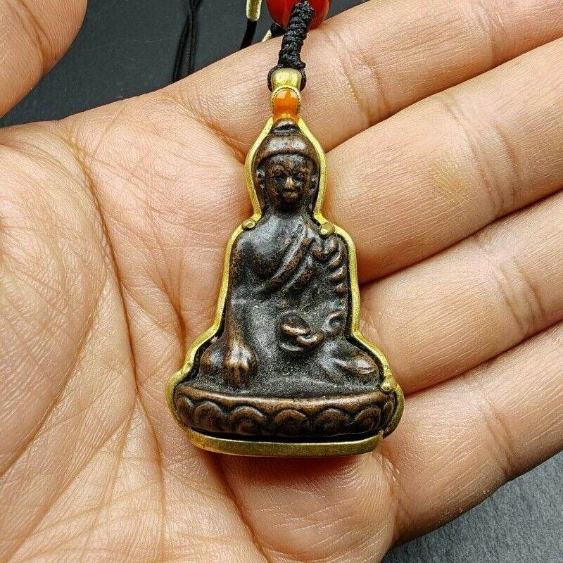 Buddha Statue Amulet, Pendant - Gandhanra-ART