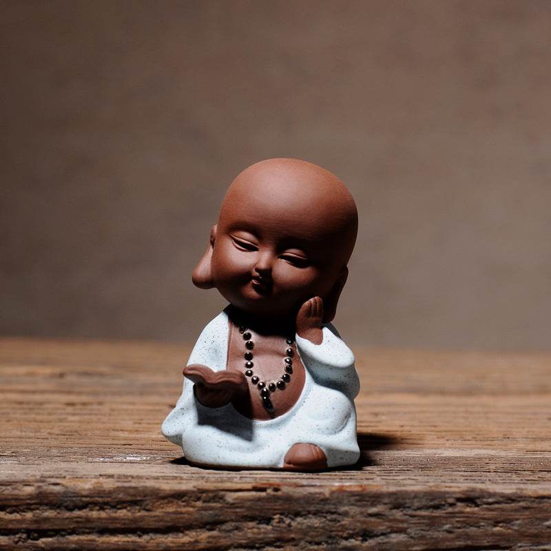 Purple Sand Meditation Buddha Statues - Gandhanra-ART