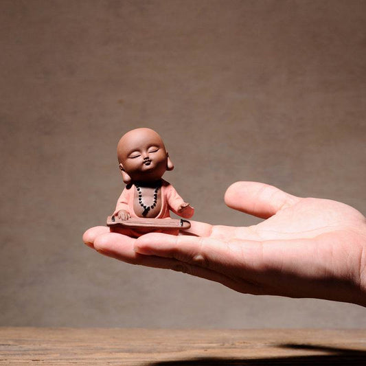 Purple Sand Meditation Buddha Statues - Gandhanra-ART