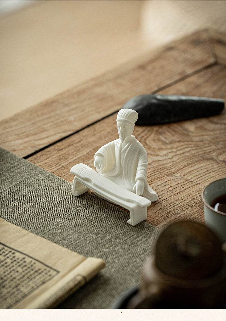 White Porcelain Buddha Statues - Gandhanra-ART