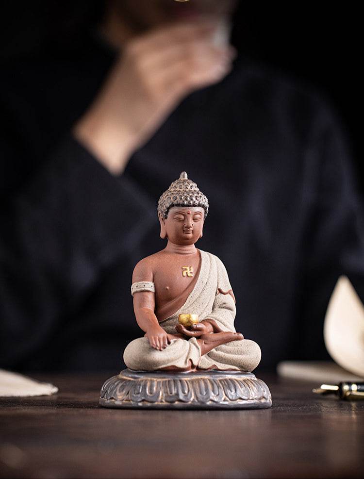 Shakyamuni Meditation Buddha Statue - Gandhanra-ART