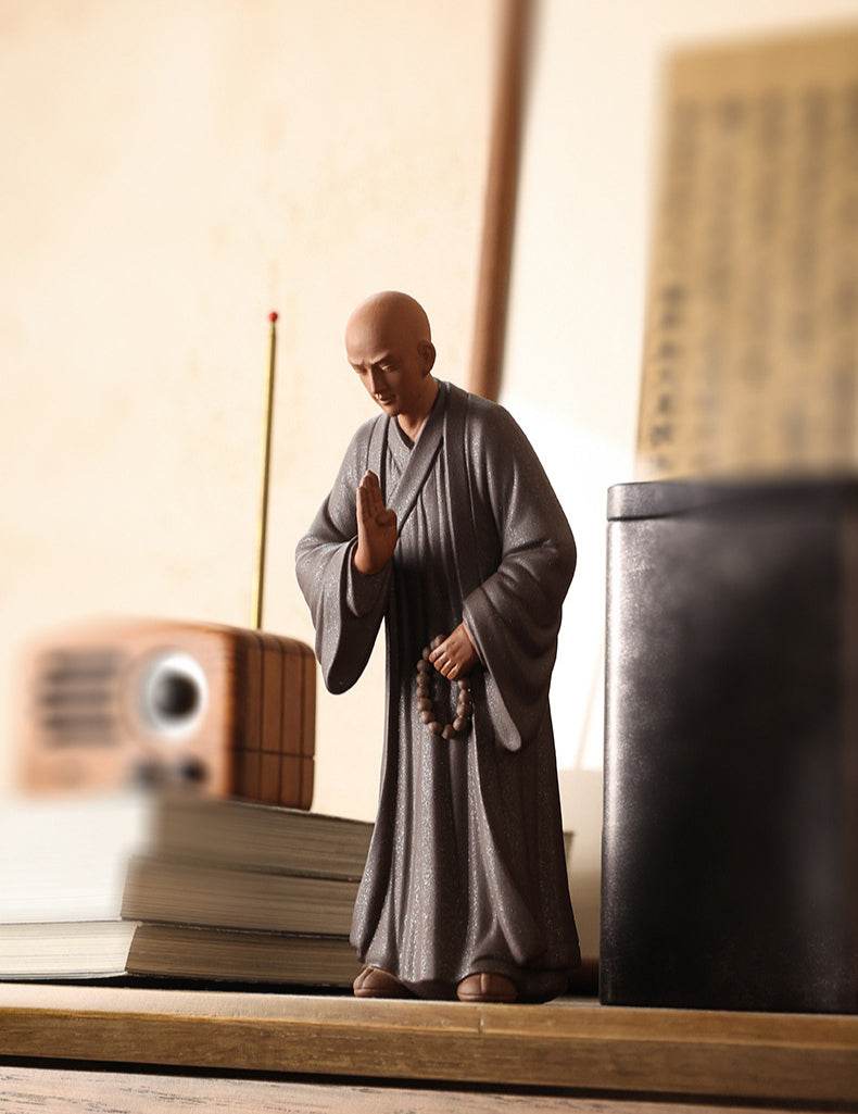 Purple Sand Meditation Buddha Statues - Gandhanra-ART