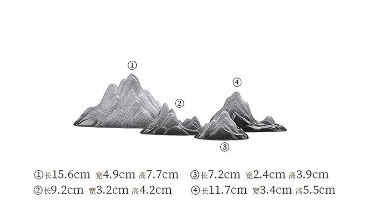 Ceramic Hill Decoration with Zen Aesthetic - Gandhanra-ART