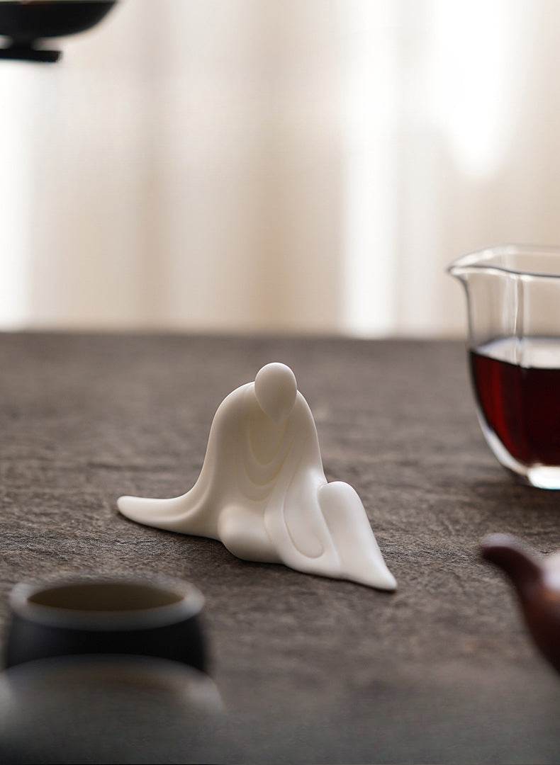 White Porcelain Buddha Statues - Gandhanra-ART