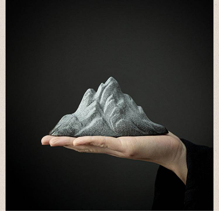 Ceramic Hill Decoration with Zen Aesthetic - Gandhanra-ART