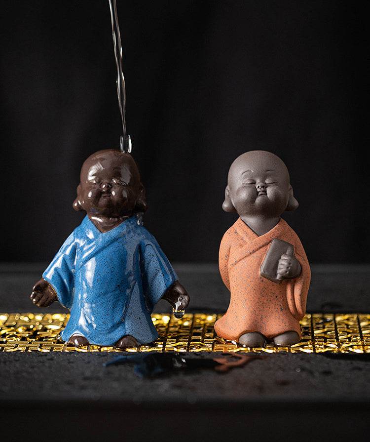 Purple Sand Meditation Buddha Statues - Gandhanra-ART